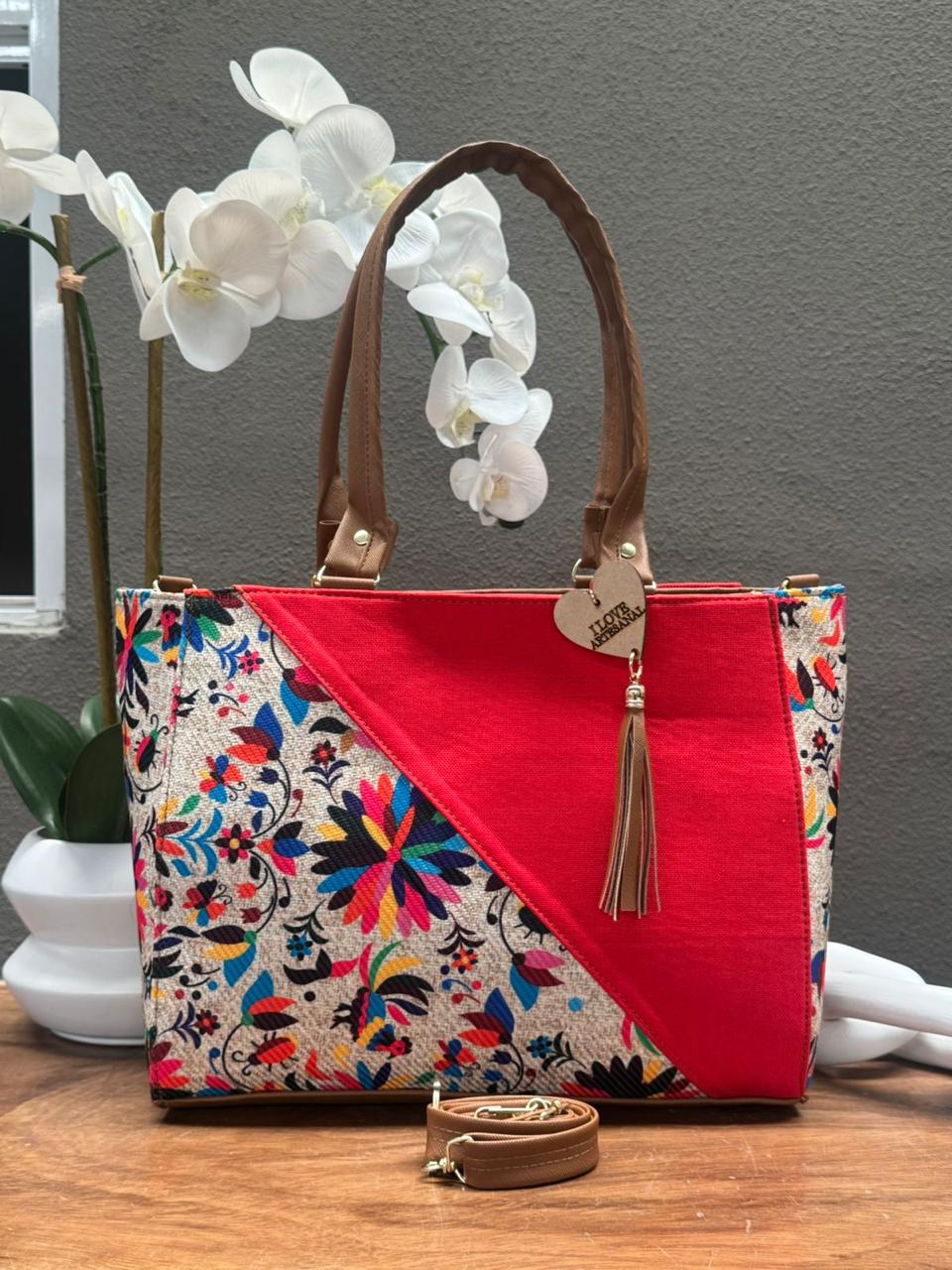 YUTE MODELO DIAGONAL ROJO