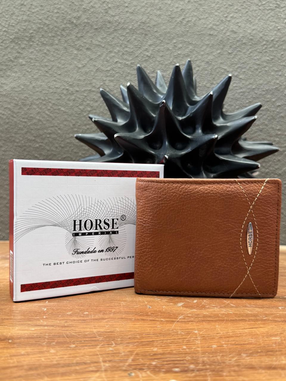 CARTERA HORSE PIEL BIFOLD TANG HERRAJE VARIABLE