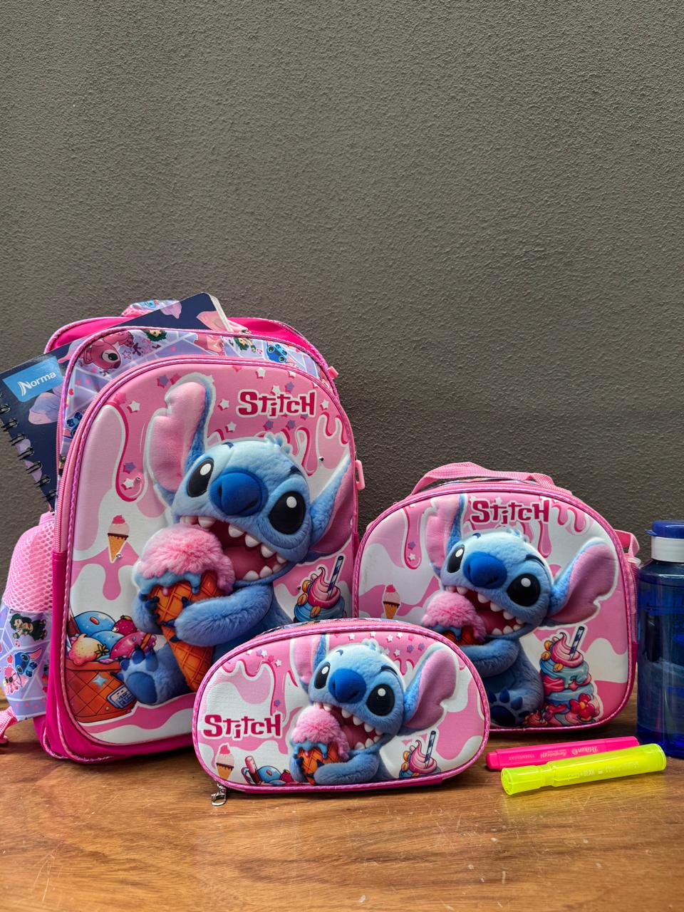 COMBO ESCOLAR STITCH HELADO