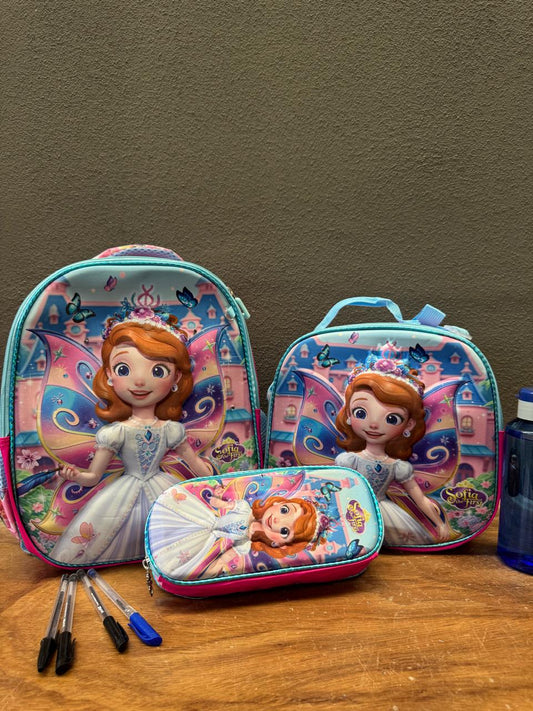 COMBO KINDER PRINCESA SOFIA MARIPOSA