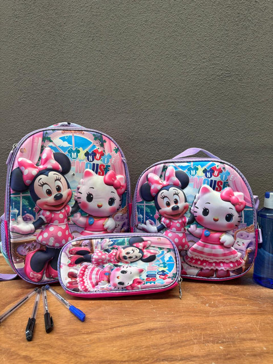 COMBO KINDER KITTY AND MINNIE