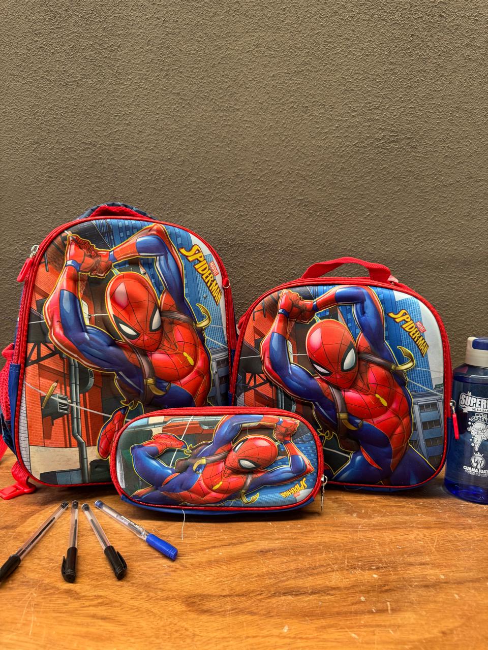 COMBO KINDER SPIDER MAN AZUL/ROJO
