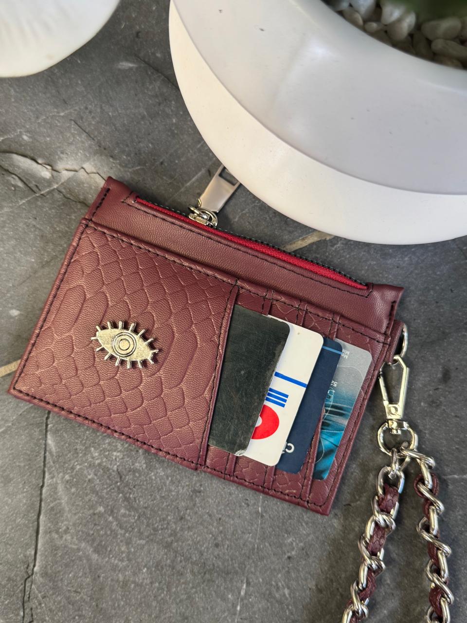 TARJETERO/MONEDERO PREMIUM VIBORA RIOJA