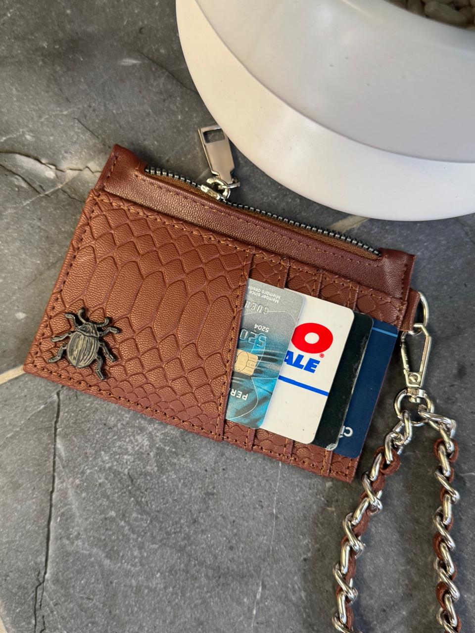TARJETERO/MONEDERO PREMIUM VIBORA COMINO