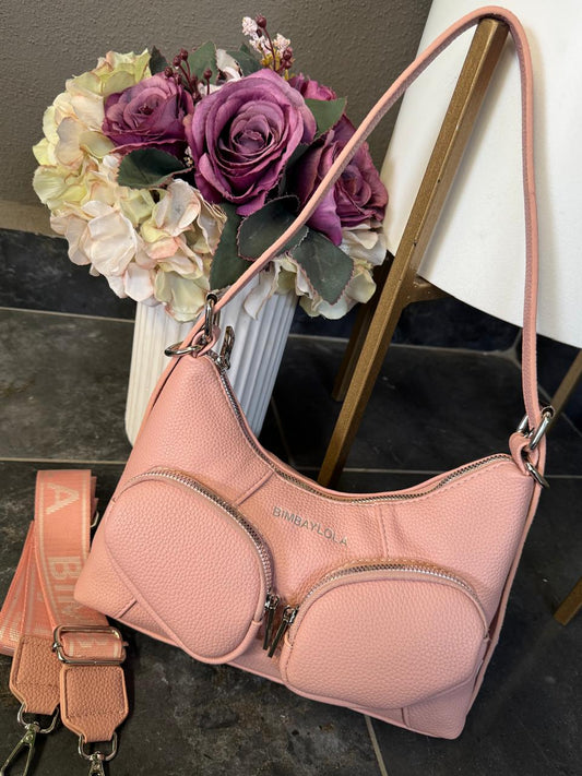 BIMBA Y LOLA CROSSBODY ROSA