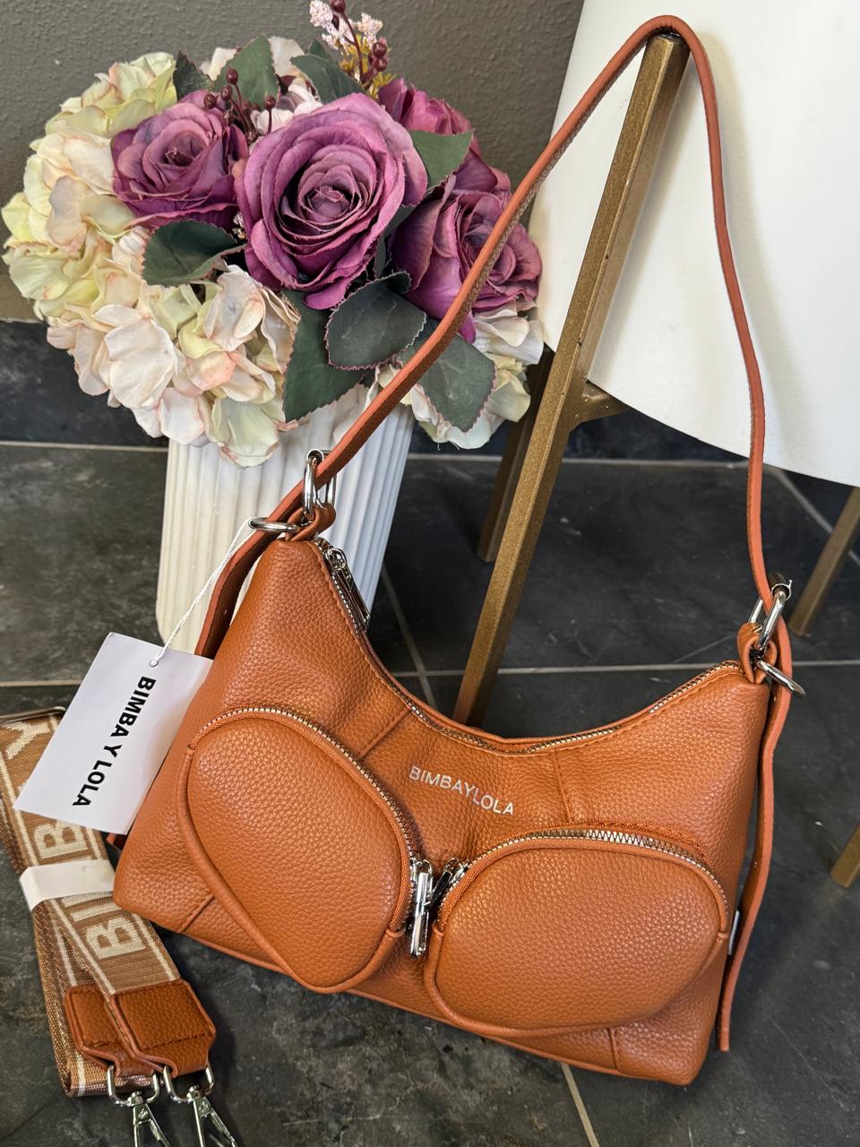 BIMBA Y LOLA CROSSBODY CAFÉ