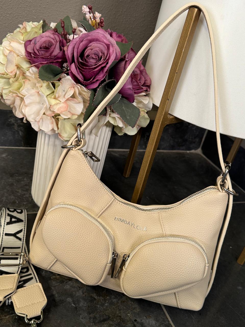 BIMBA Y LOLA CROSSBODY HUESO