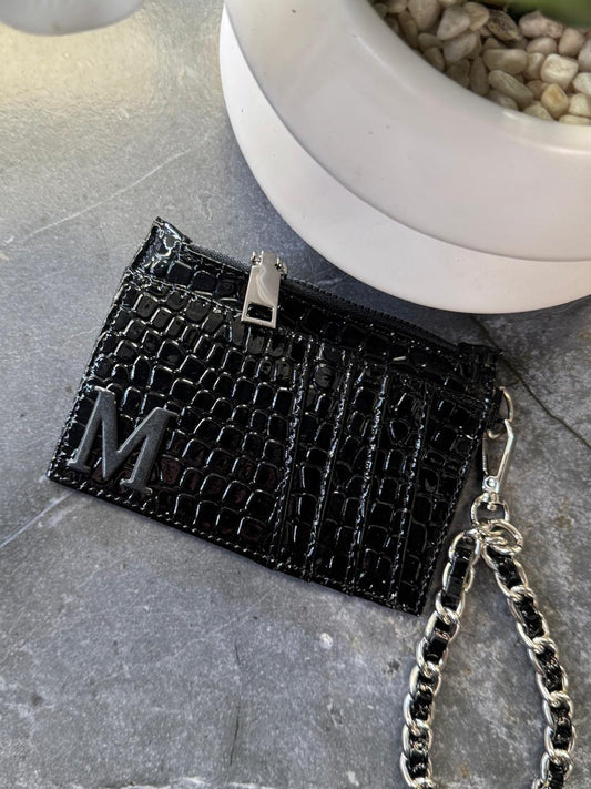 TARJETERO/MONEDERO PREMIUM YUKON NEGRO