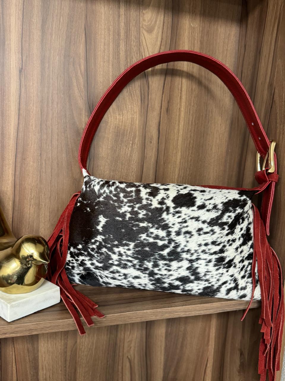 BOLSO TEXAS PELO ROJO