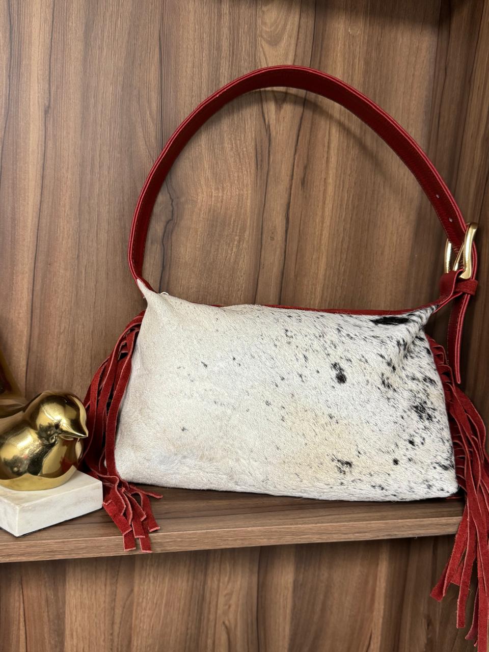 BOLSO TEXAS PELO ROJO
