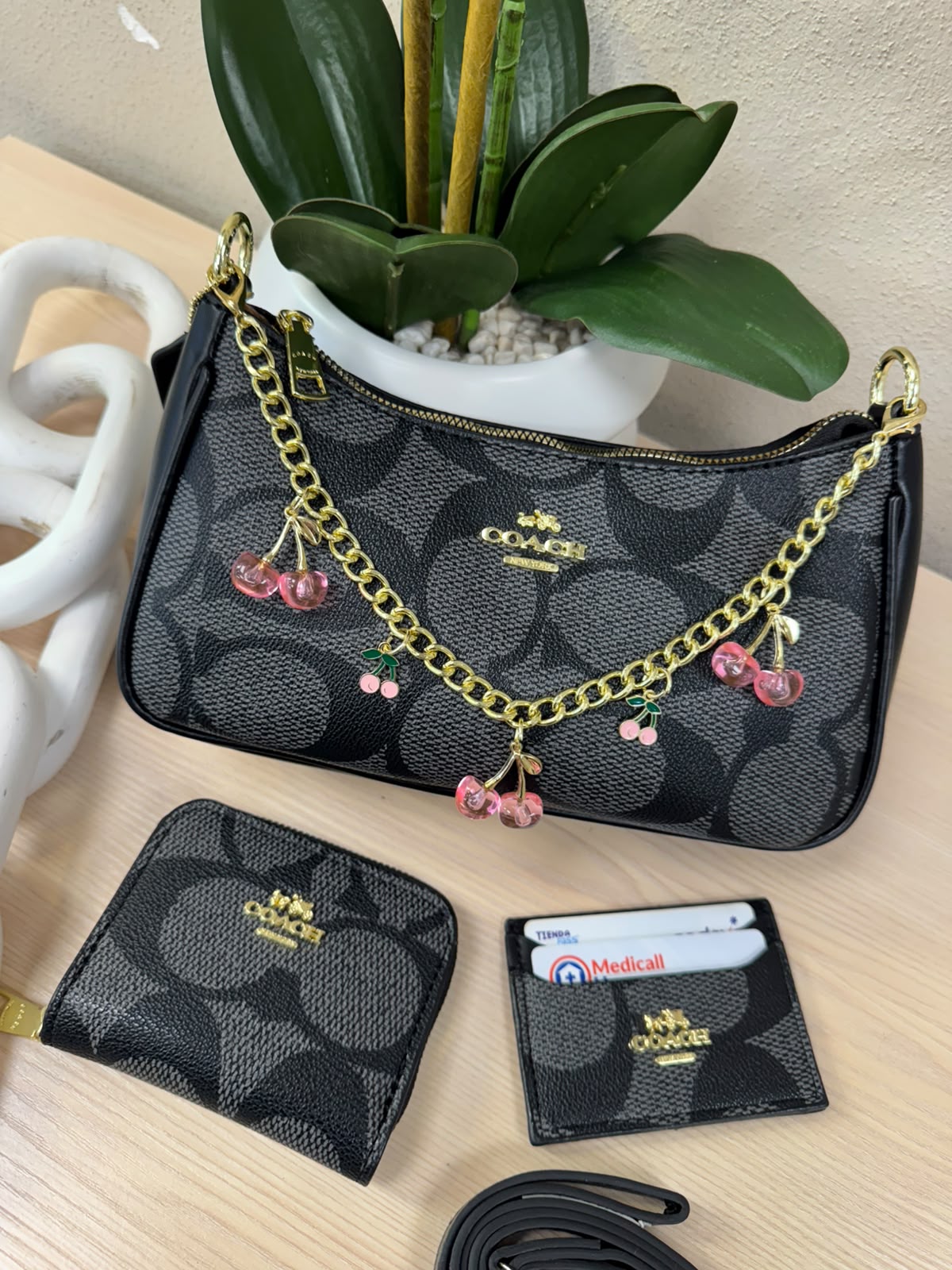 KIT COACH 3.0 BOLSO NEGRO