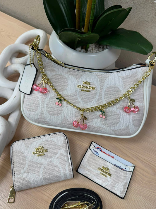 KIT COACH 3.0 BOLSO BLANCO