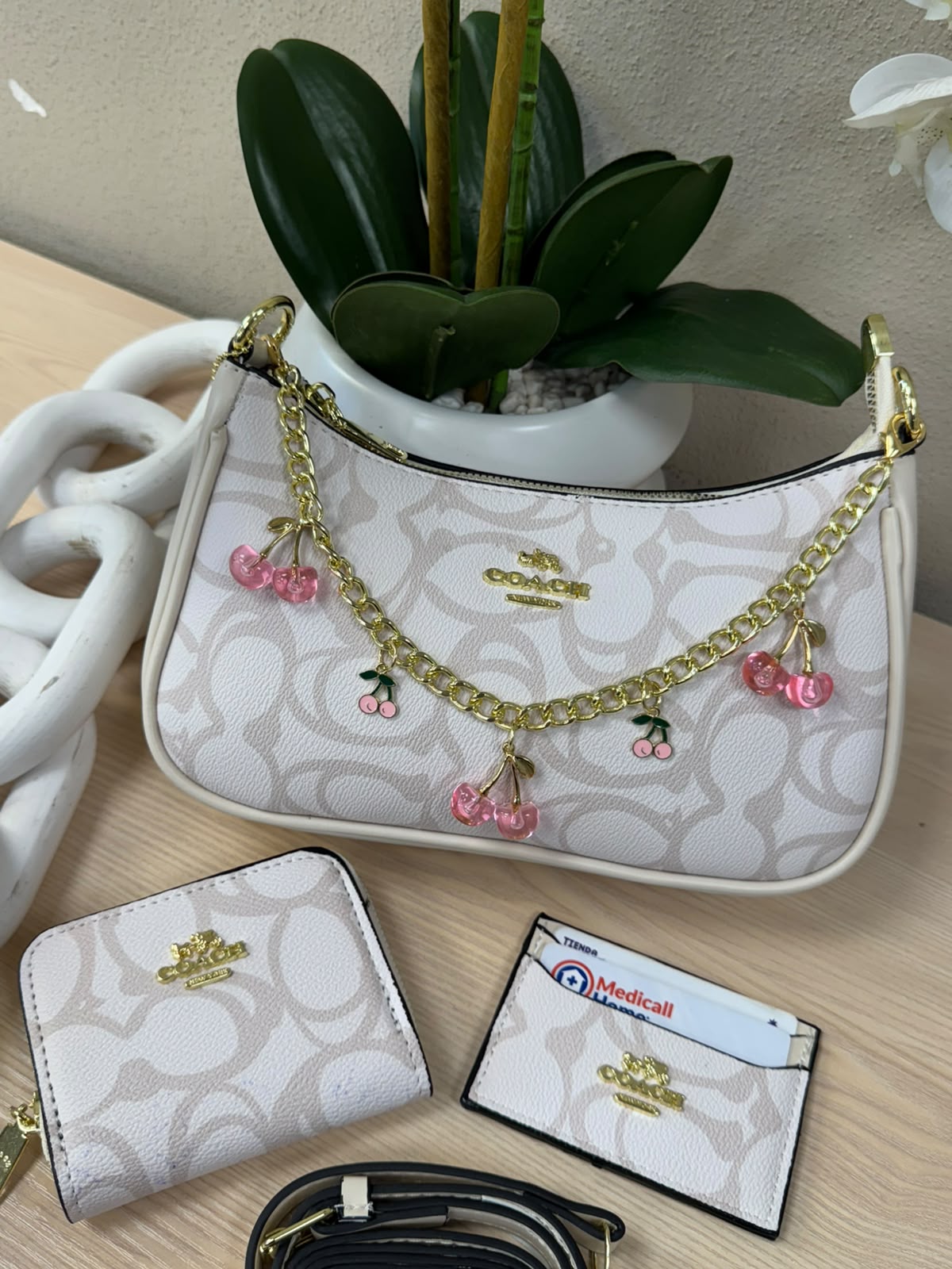 KIT COACH 3.0 BOLSO LATTE