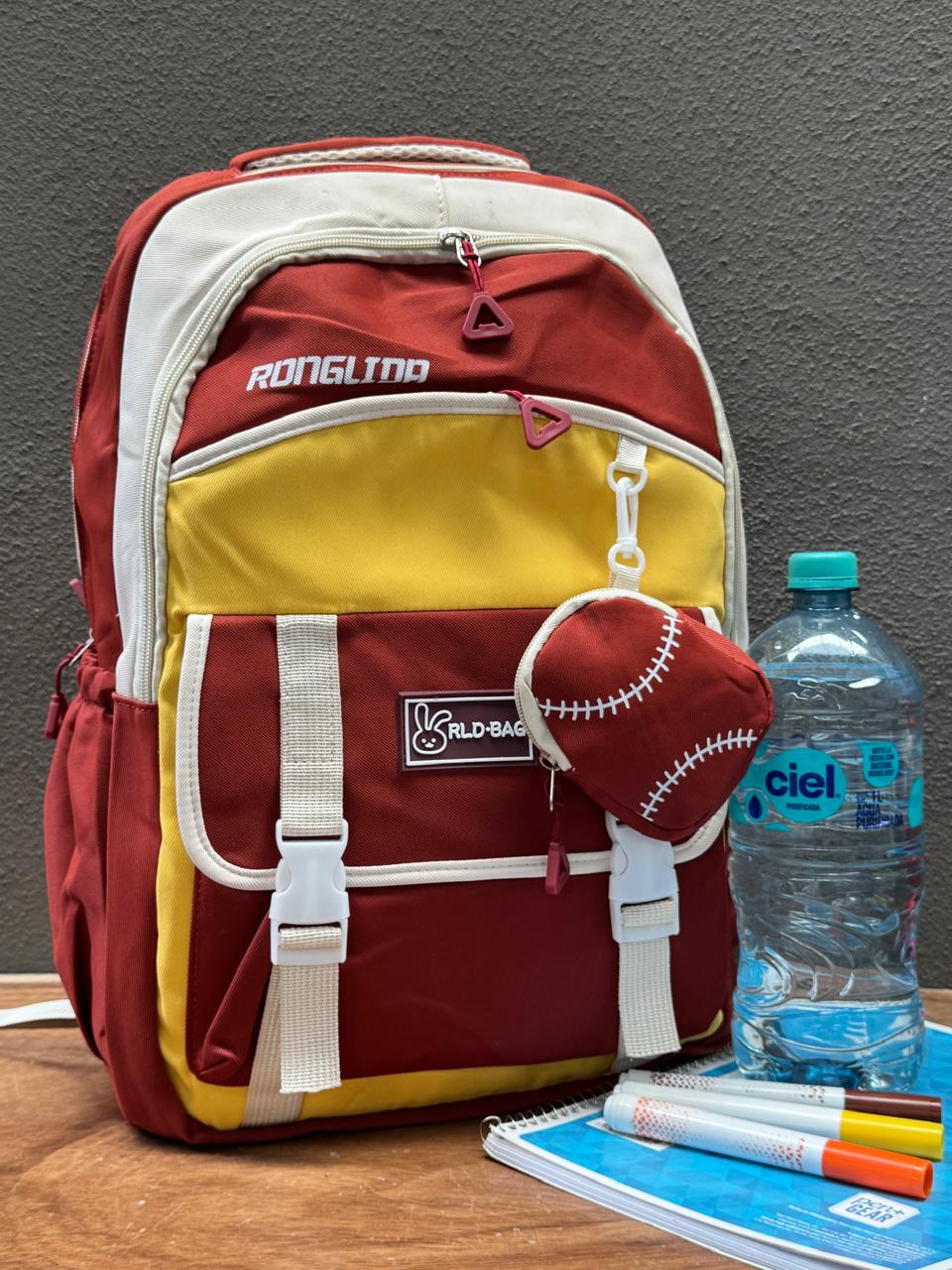 MOCHILA RLD BAG COLOR ROJO