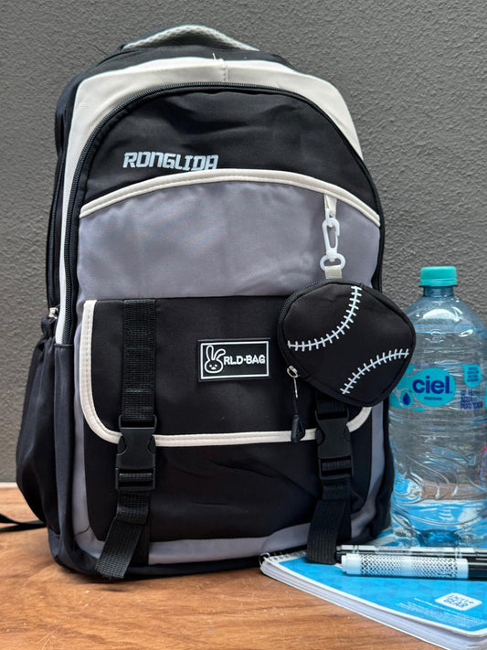 MOCHILA RLD BAG COLOR NEGRO