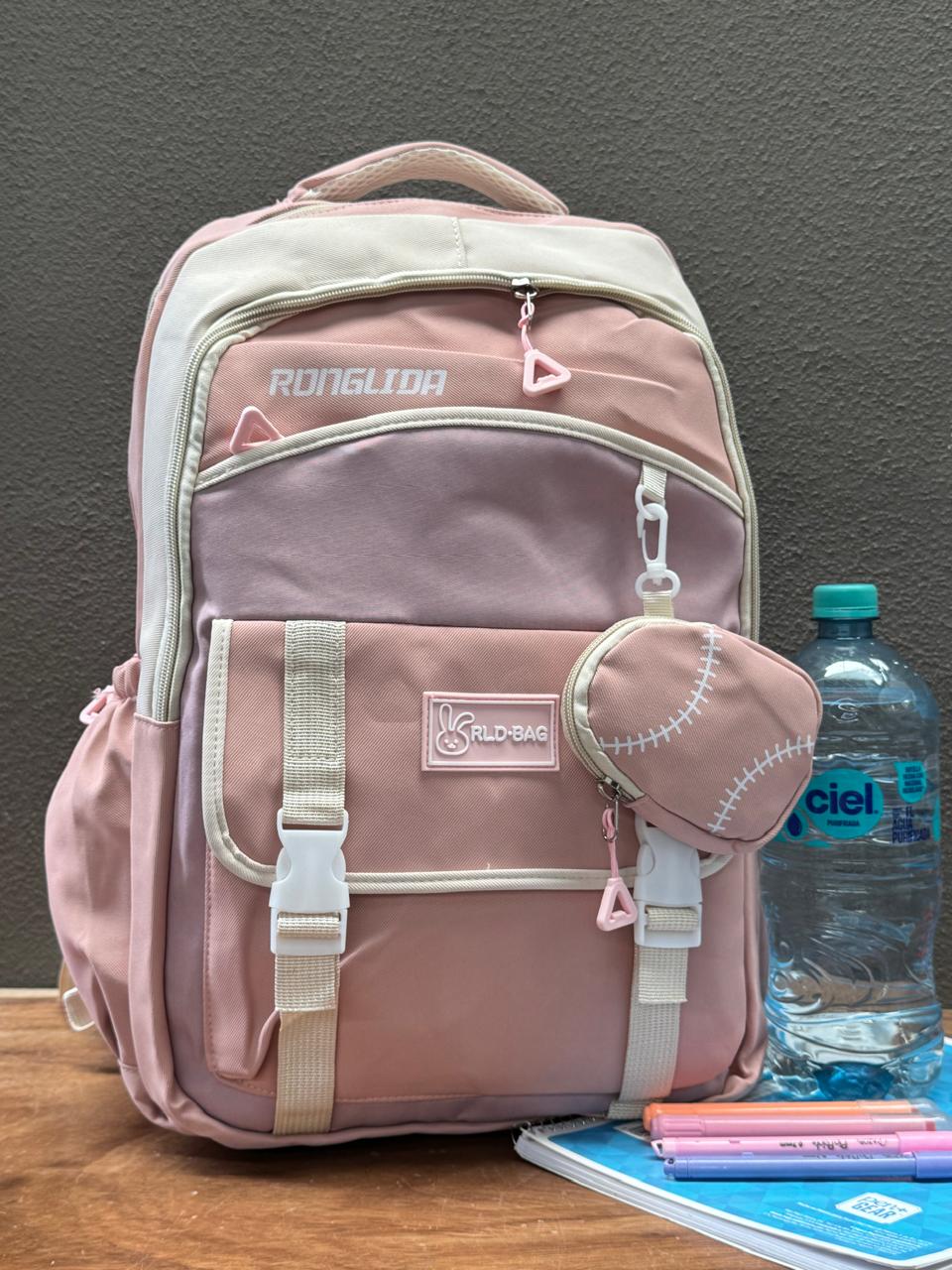 MOCHILA RLD BAG COLOR ROSA