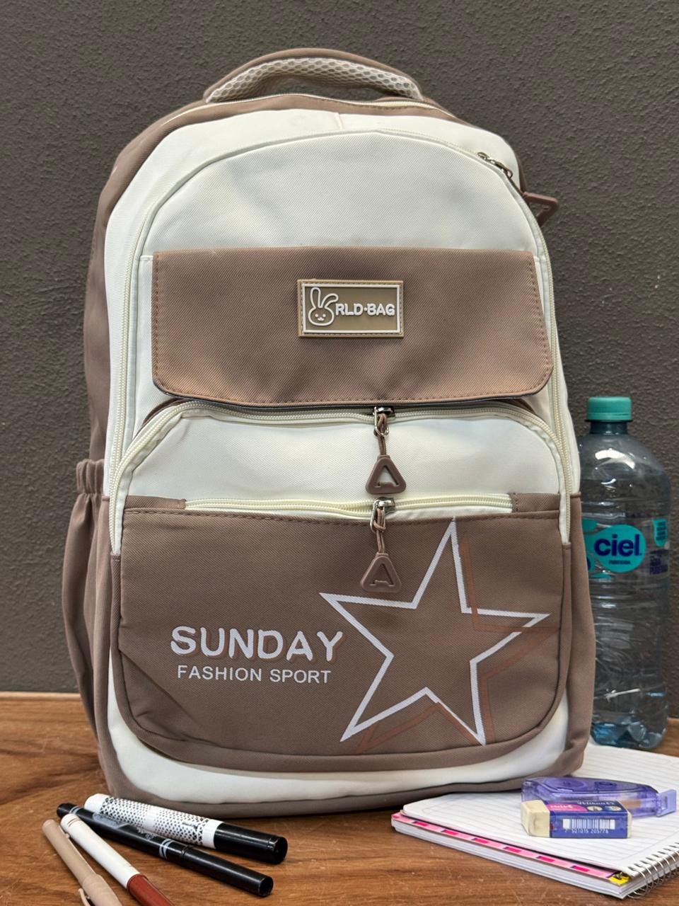 MOCHILA SUNDAY COLOR CAFE