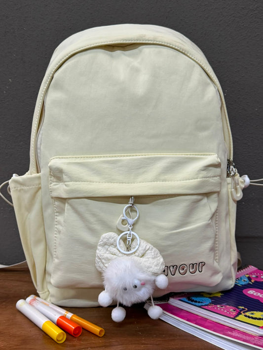MOCHILA FAVOUR AMARILLO