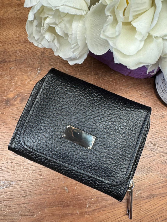 CARTERA PIEL KENYA NEGRO FLOTER