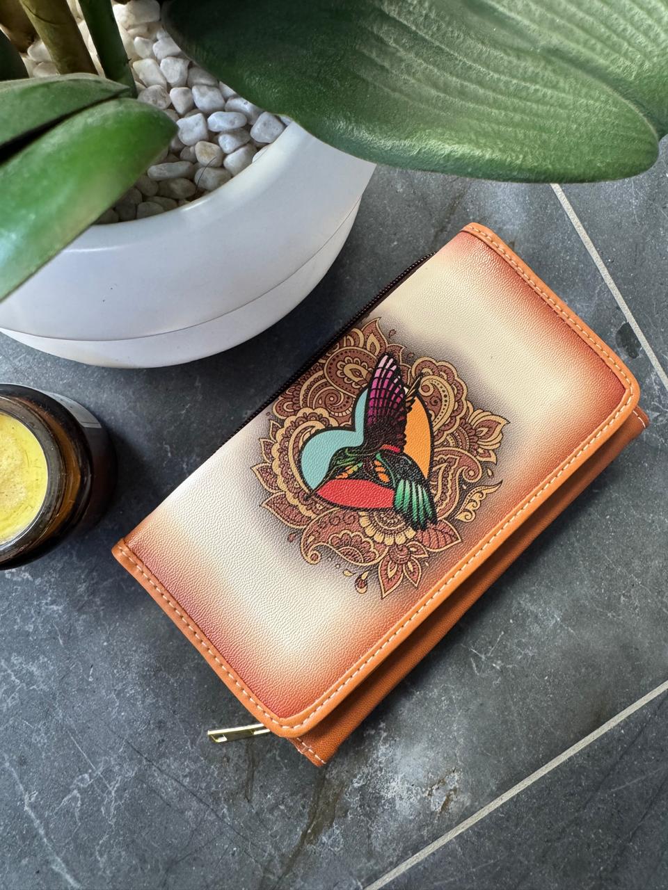 DB CARTERA COLIBRI HUESO