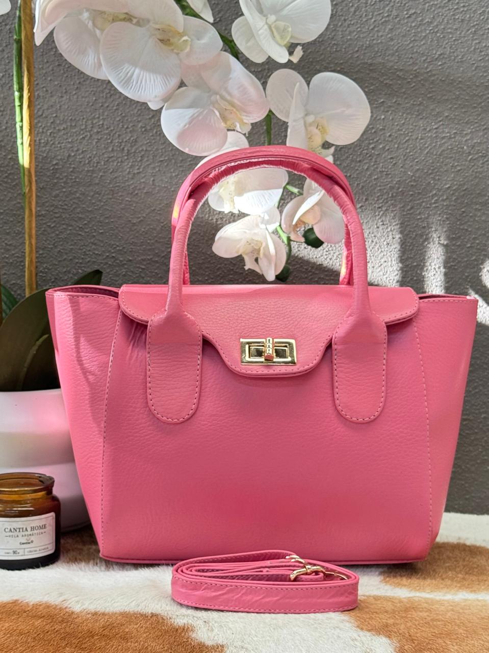 BOLSO 100% PIEL CHERNOBYL COLOR CORAL