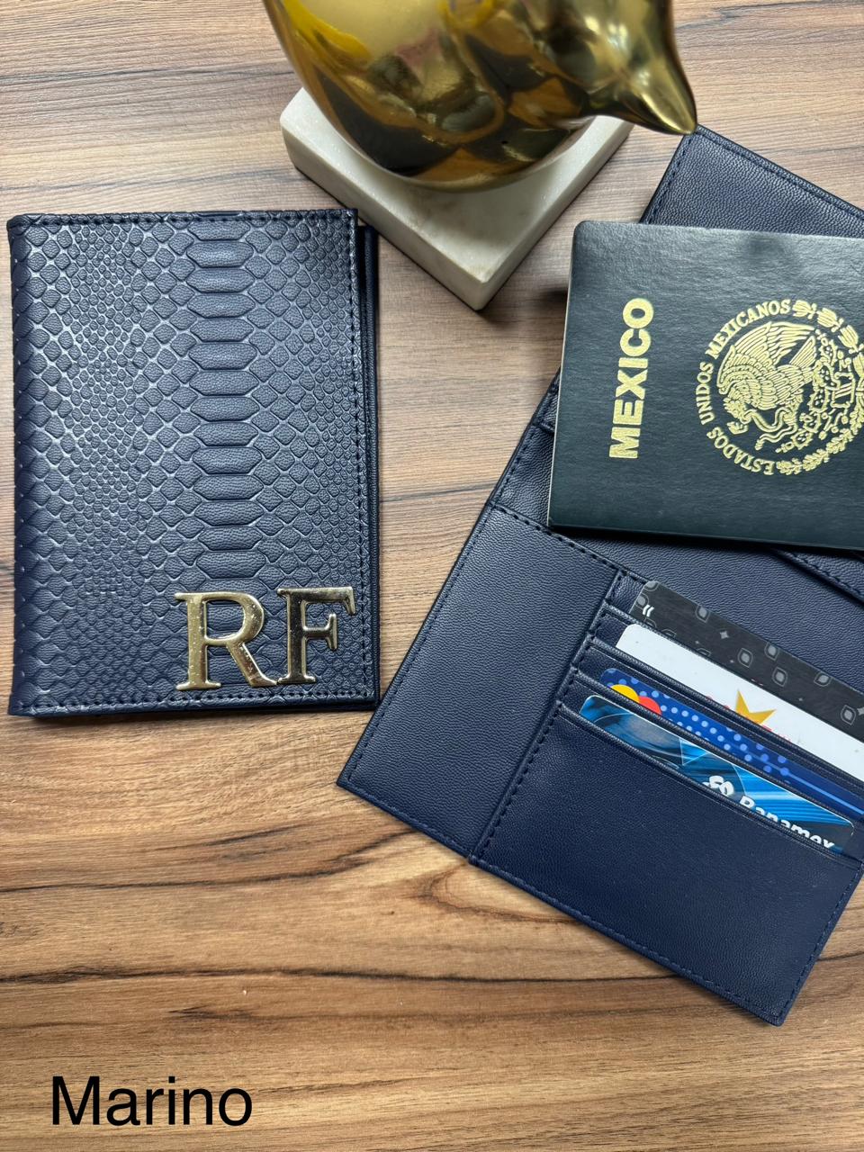 PORTAPASAPORTE IND AZUL MARINO