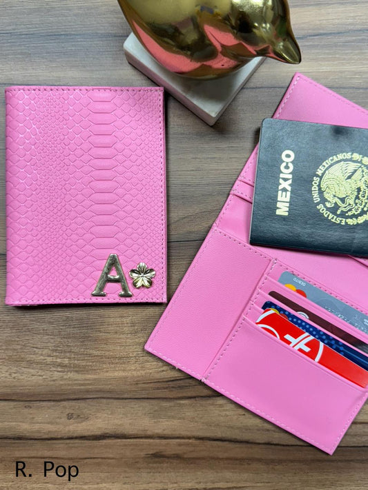 PORTAPASAPORTE IND. ROSA POP