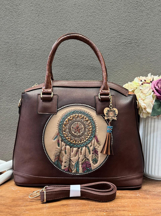 DB GDE NATALIA ATRAPASUEÑOS MARRON/CAPUCHINO