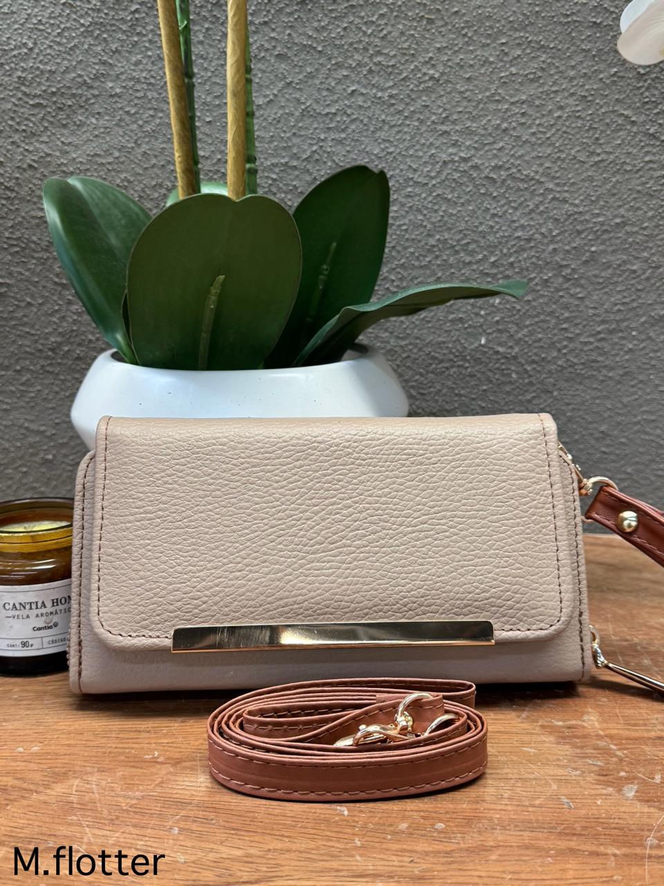 CARTERA CINCELADA ANA FLOTER MAQUILLAJE