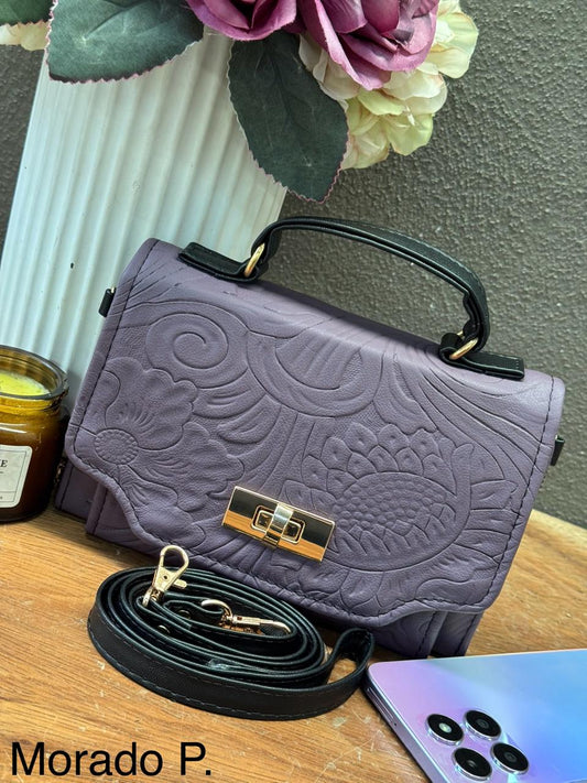 PORTACEL CINCELADO FRIDA PRIMAVERA MORADO