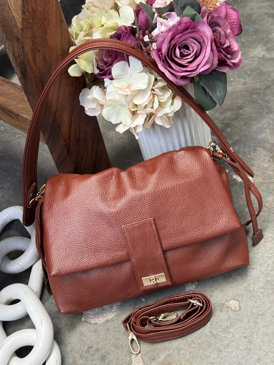 BOLSO 100% PIEL LETONIA SHEDRON