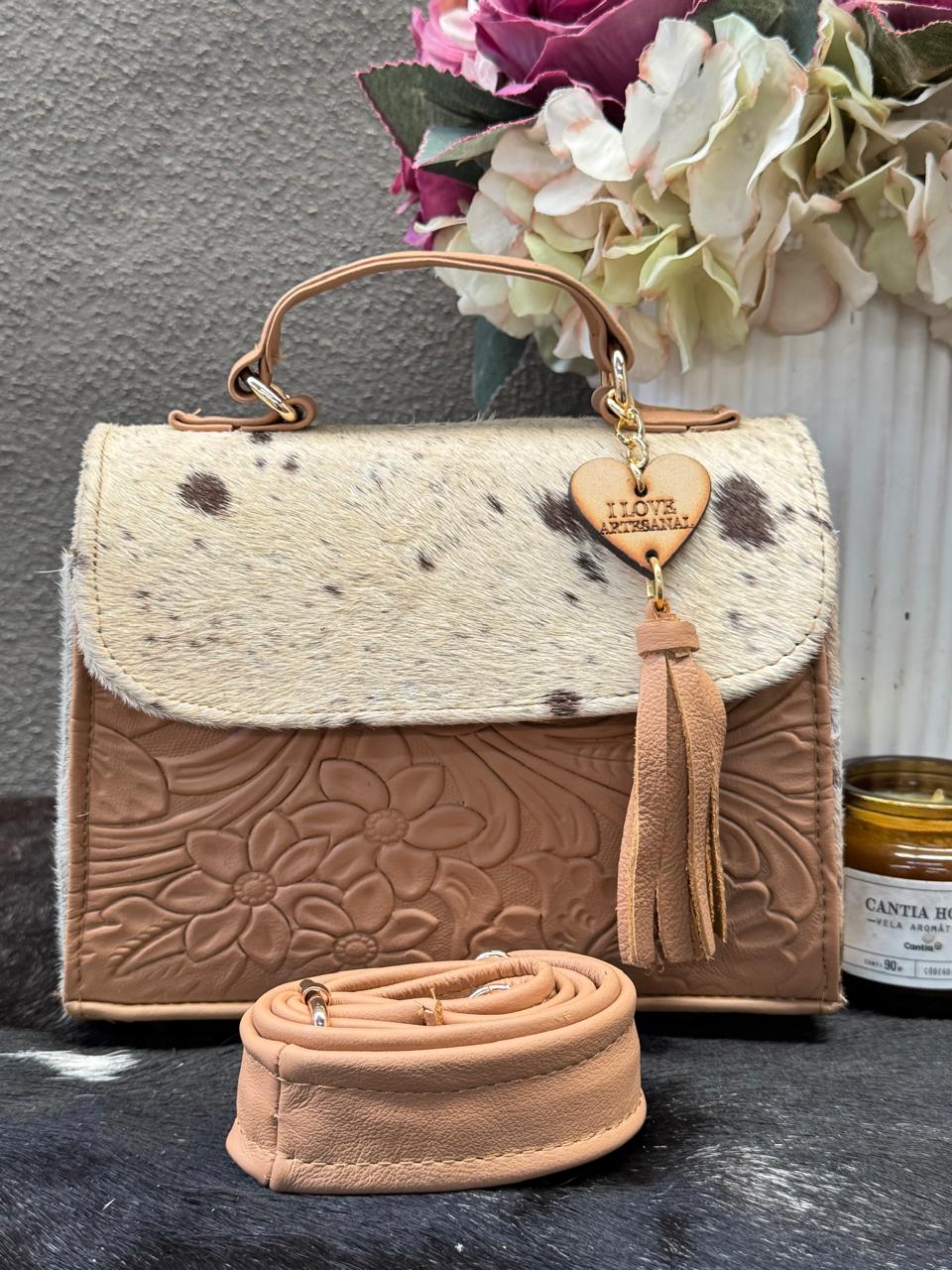 CROSSBODY DELIA PELO AVELLANA