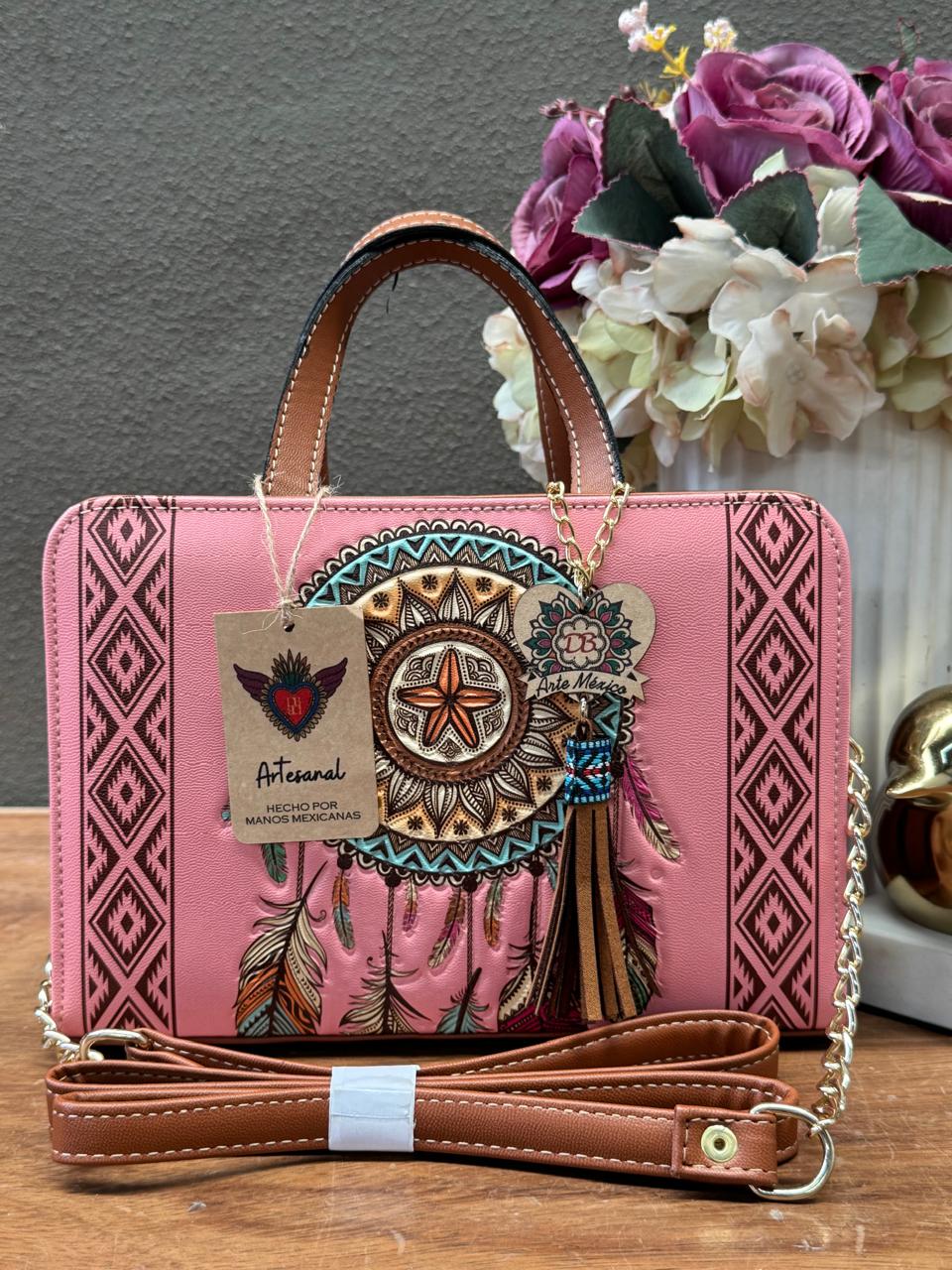 DB CROSSBODY ATRAPASUEÑOS ROSA