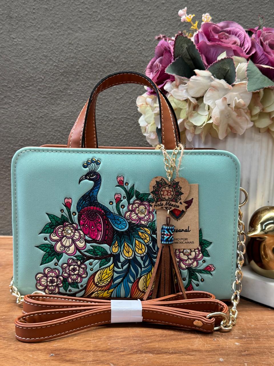 DB CROSSBODY PAVORREAL MENTA
