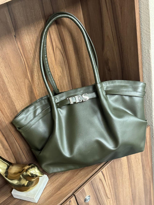 BOLSO ZARTHA COLOR VERDE MILITAR