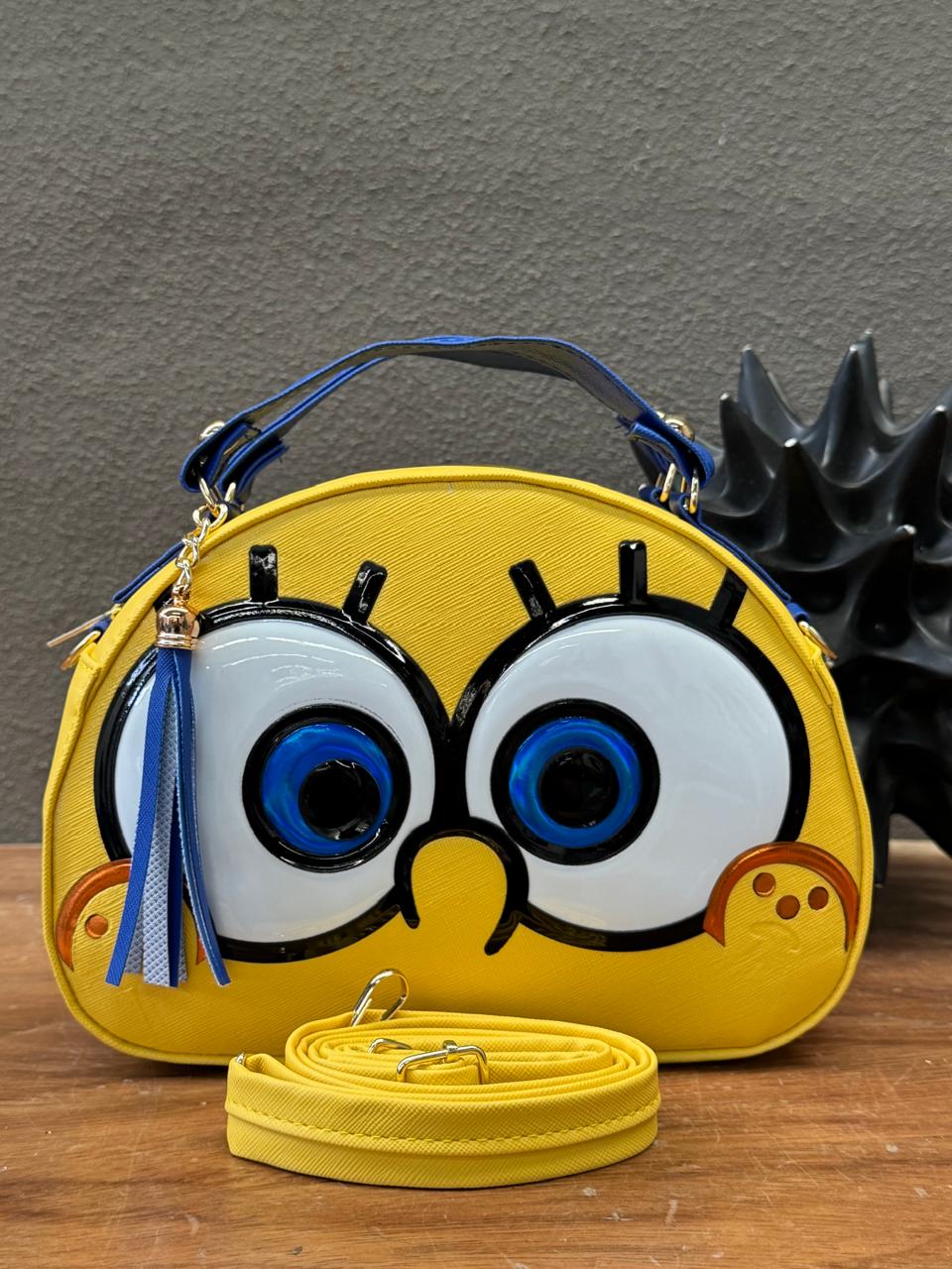MALETITA PERSONAJE BOB ESPONJA AMARILLO/AZUL