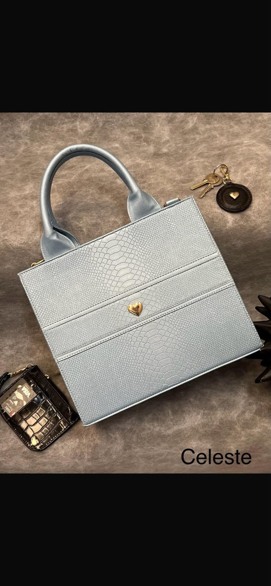 TOTE CLASICA MEDIANA CELESTE