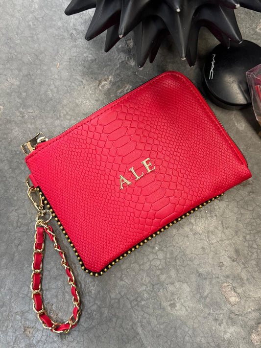 MONEDERO XL PREMIUM ROJO FERRARI