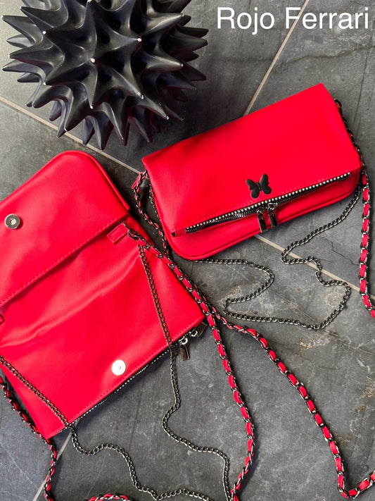 AMONET COLOR ROJO FERRARI H/NEGRO