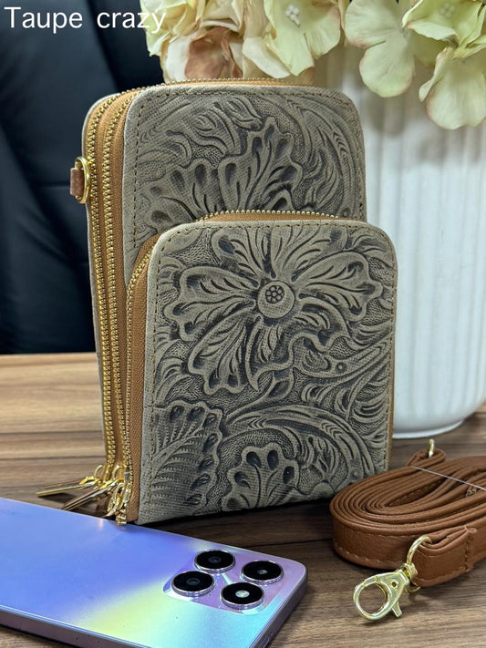 PORTACEL CINCELADO CAROLINA COLOR TAUPE CRAZY