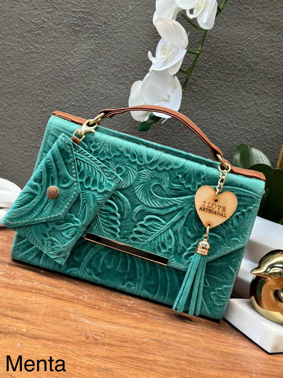 BOLSO KATYA COLOR MENTA