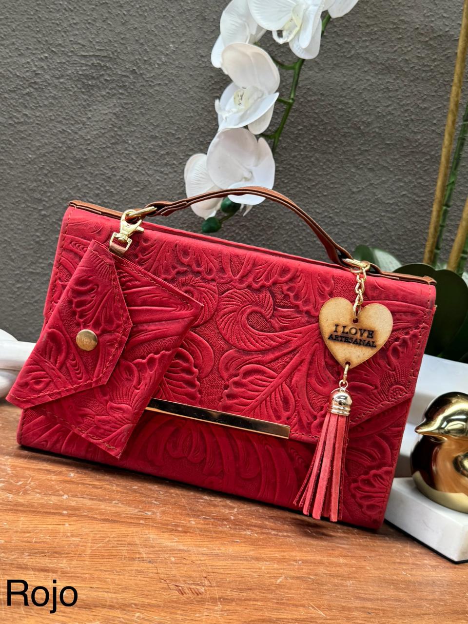 BOLSO KATYA COLOR ROJO