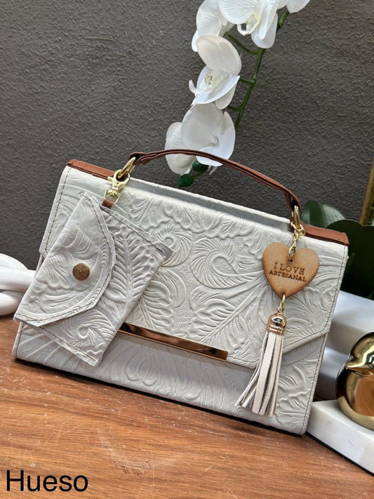 BOLSO KATYA COLOR HUESO