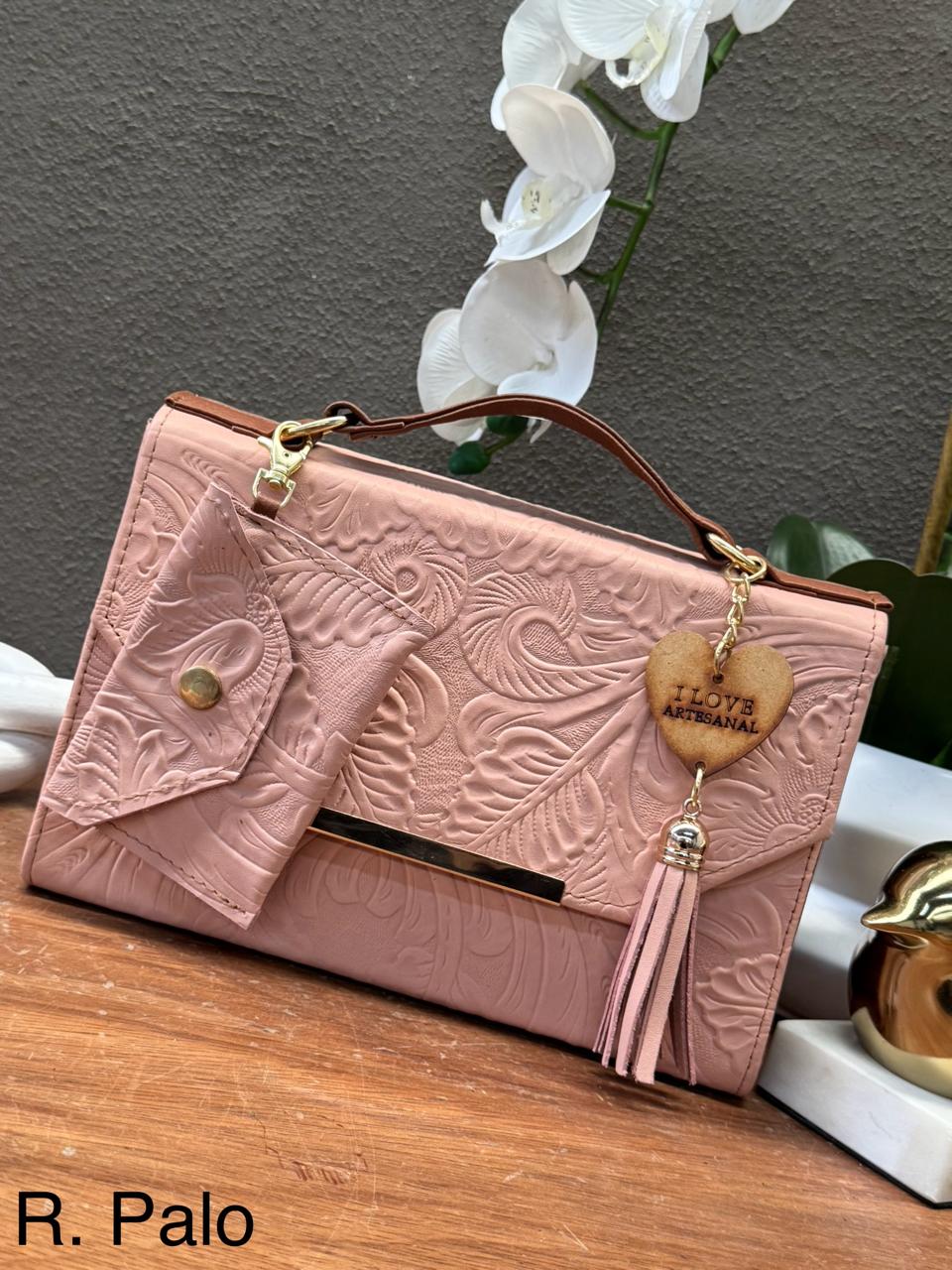 BOLSO KATYA COLOR ROSA PALO