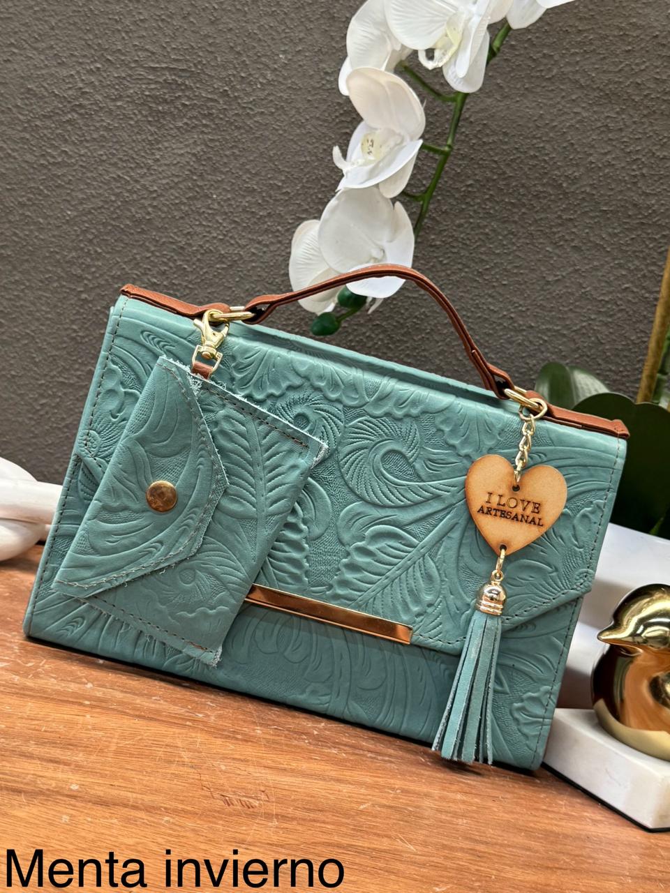 BOLSO KATYA COLOR MENTA INVIERNO
