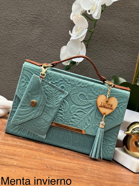BOLSO KATYA COLOR MENTA INVIERNO