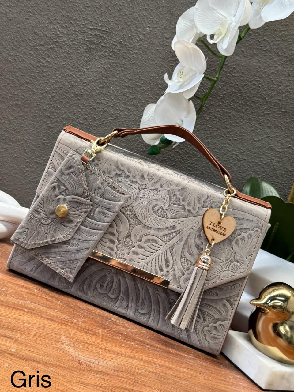 BOLSO KATYA COLOR GRIS