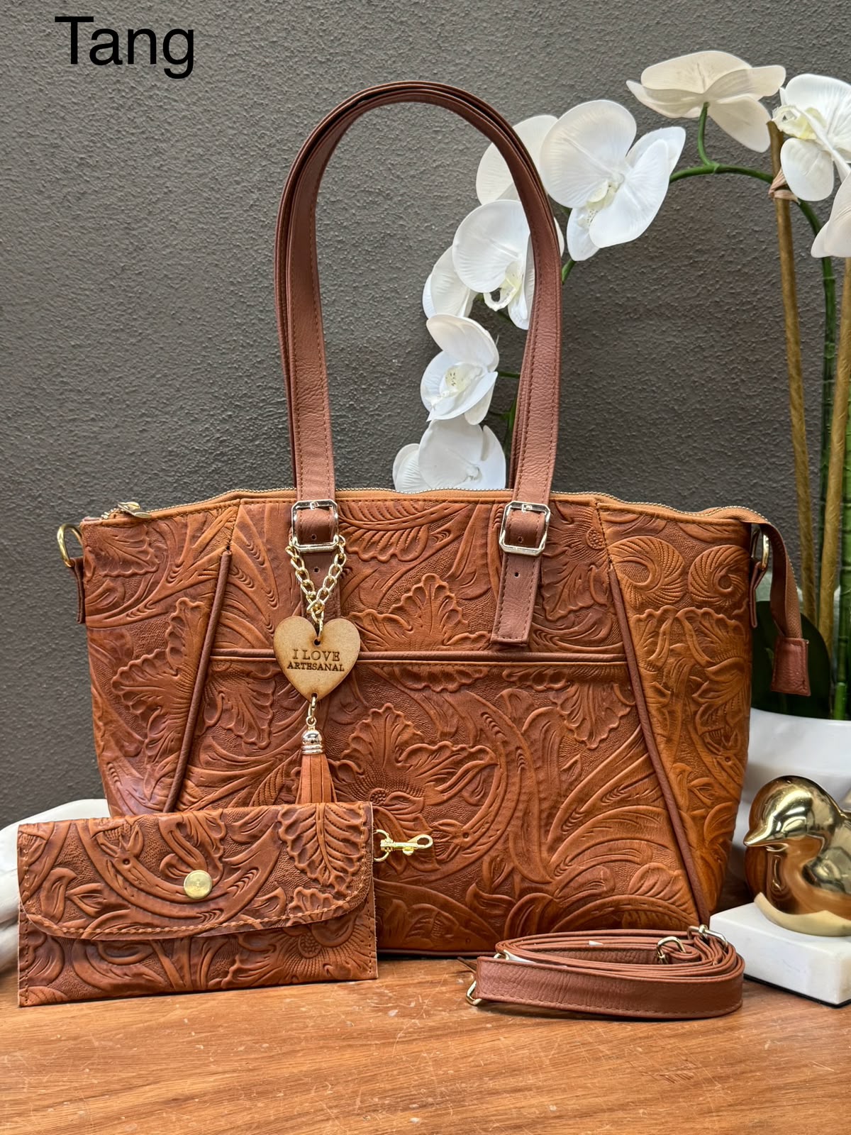 BOLSO BRIANDA COLOR TANG