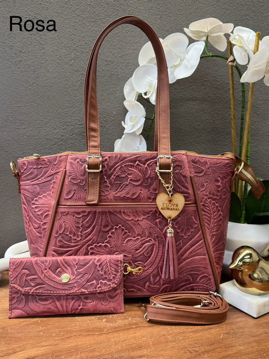 BOLSO BRIANDA COLOR ROSA
