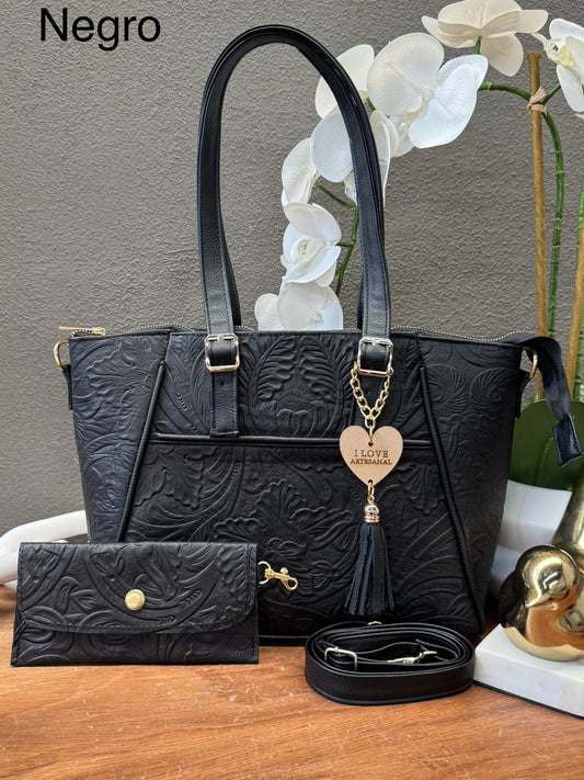 BOLSO BRIANDA COLOR NEGRO